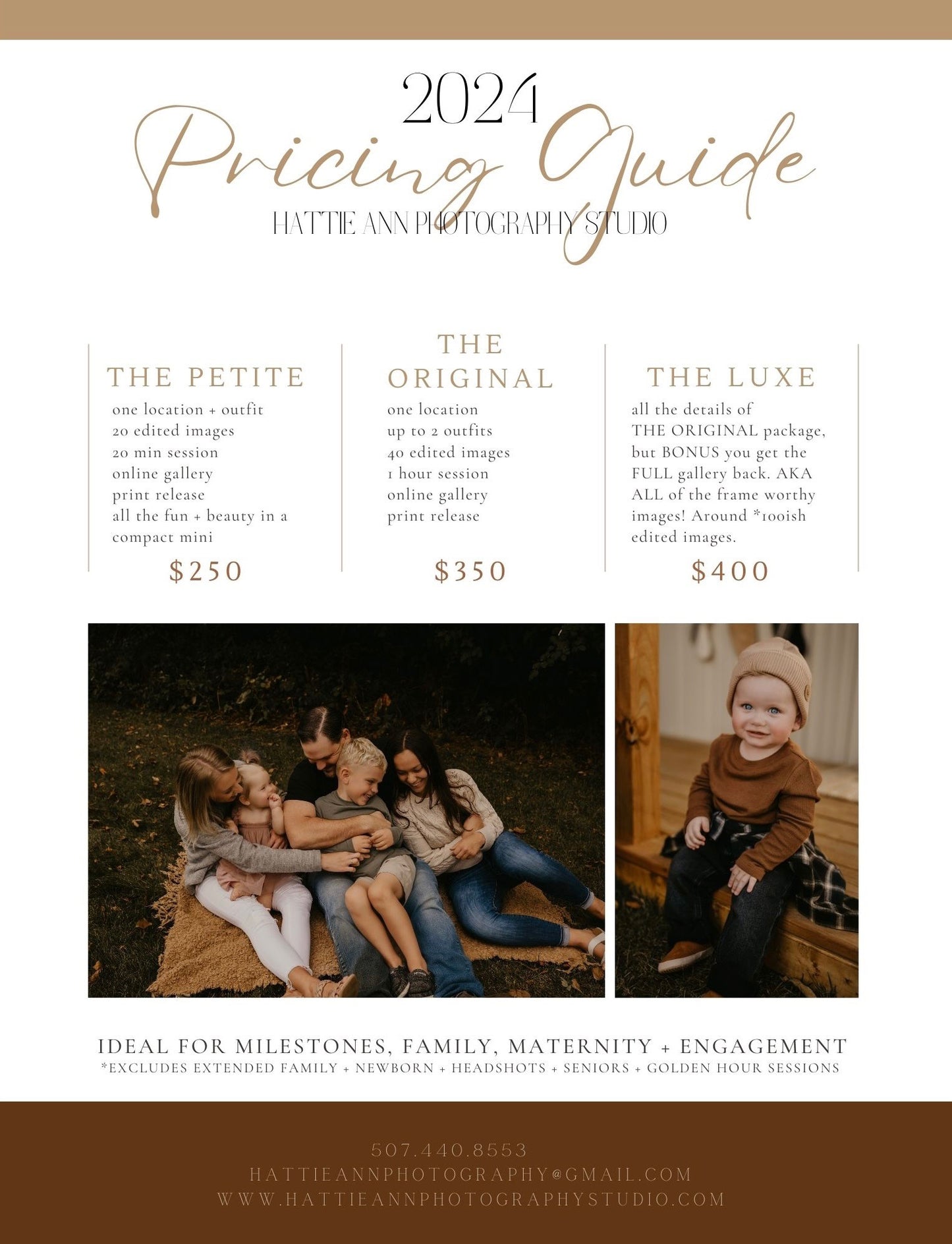 BLACK FRIDAY | Portrait Session Retainer