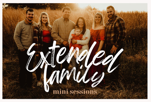 Extended Family Minis | Retainer